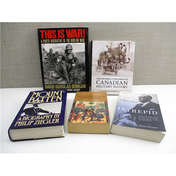 ASSORTED MILITARY BOOKS