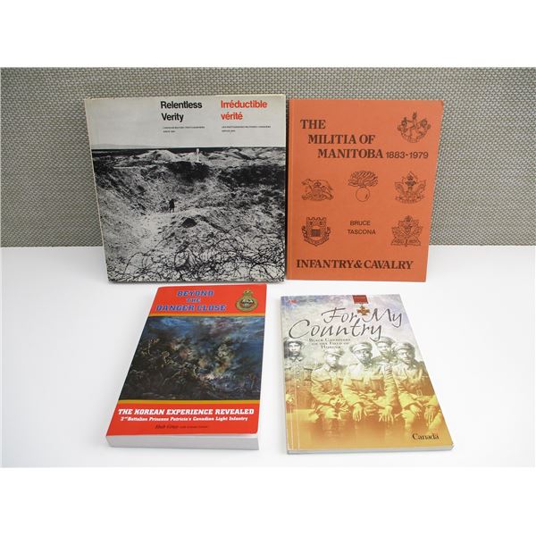 ASSORTED CANADIAN MILITARY BOOKS