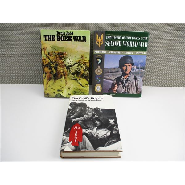 ASSORTED MILITARY BOOKS