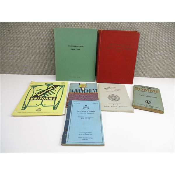 ASSORTED MILITARY BOOKS