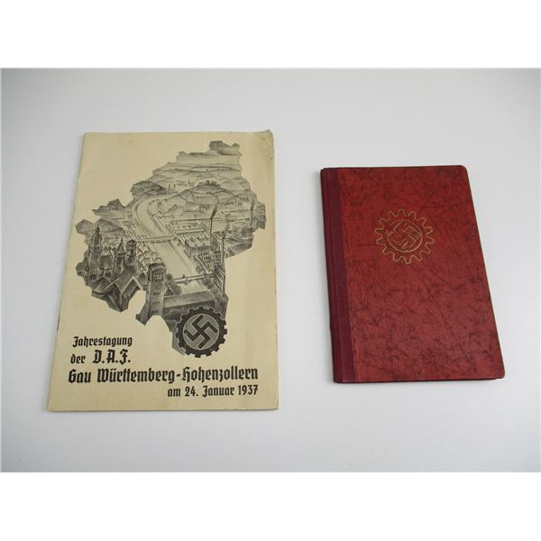 WWII GERMAN DAF BOOKLETS