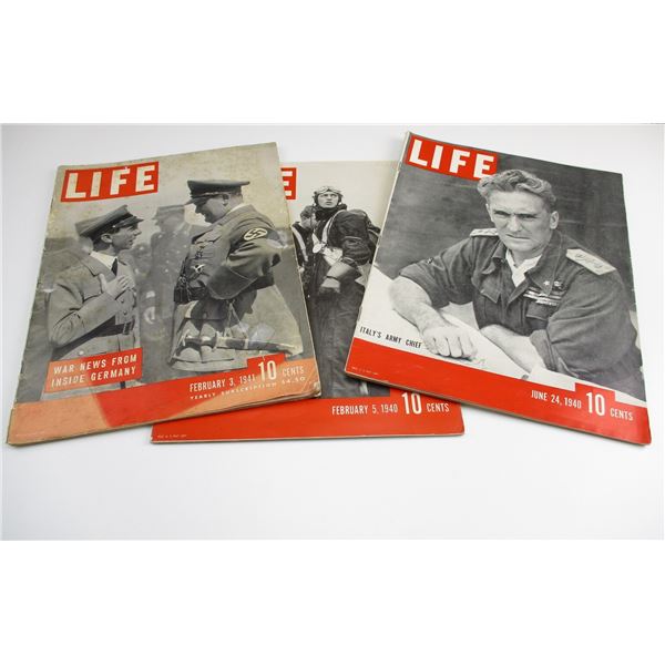 WWII LIFE MAGAZINE LOT