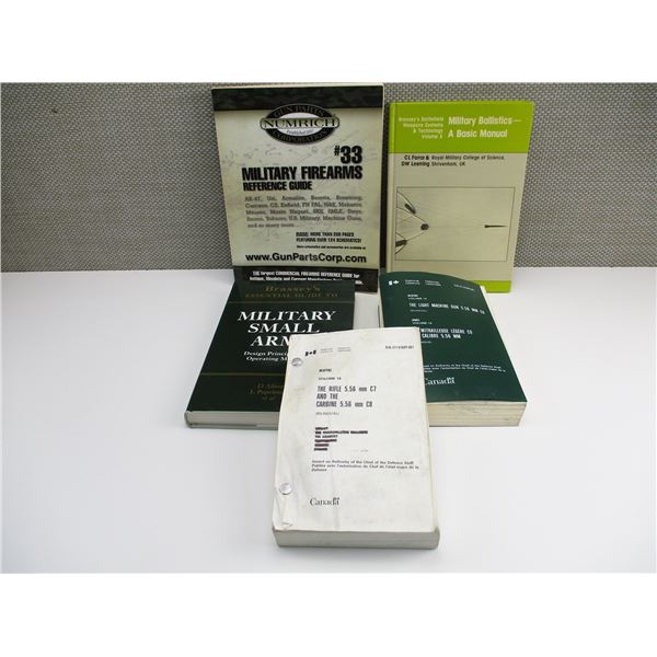 ASSORTED MILITARY BOOKS LOT