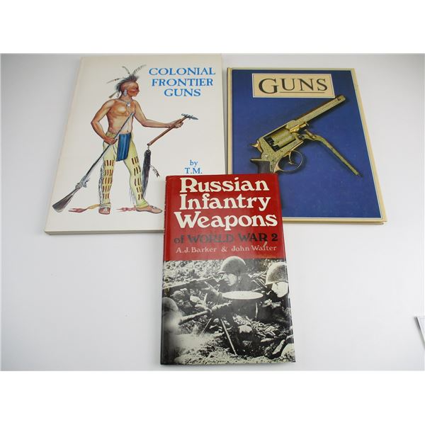 ASSORTED MILITARY WEAPONS BOOKS