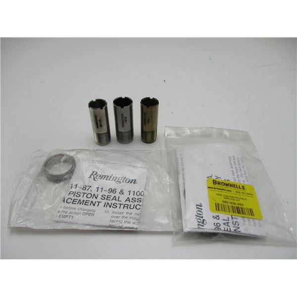 REMINGTON CHOKES + PISTON KIT