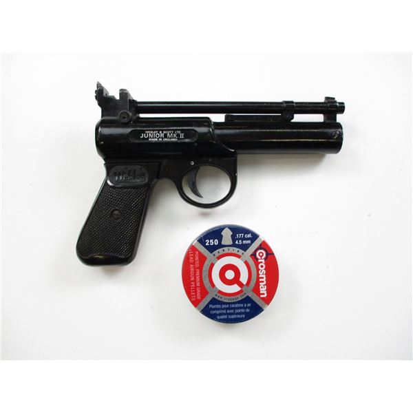 WEBLEY JUNIOR MK.II PELLET PISTOL