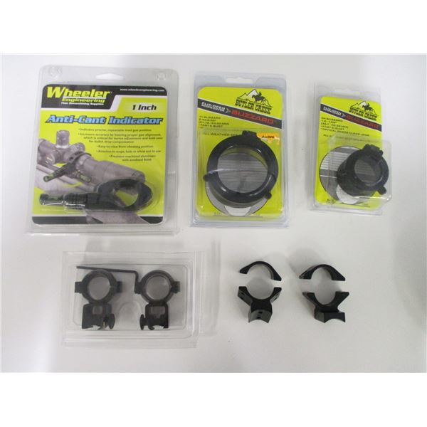 1" TALLEY LOW MOUNT SCOPE RINGS ETC