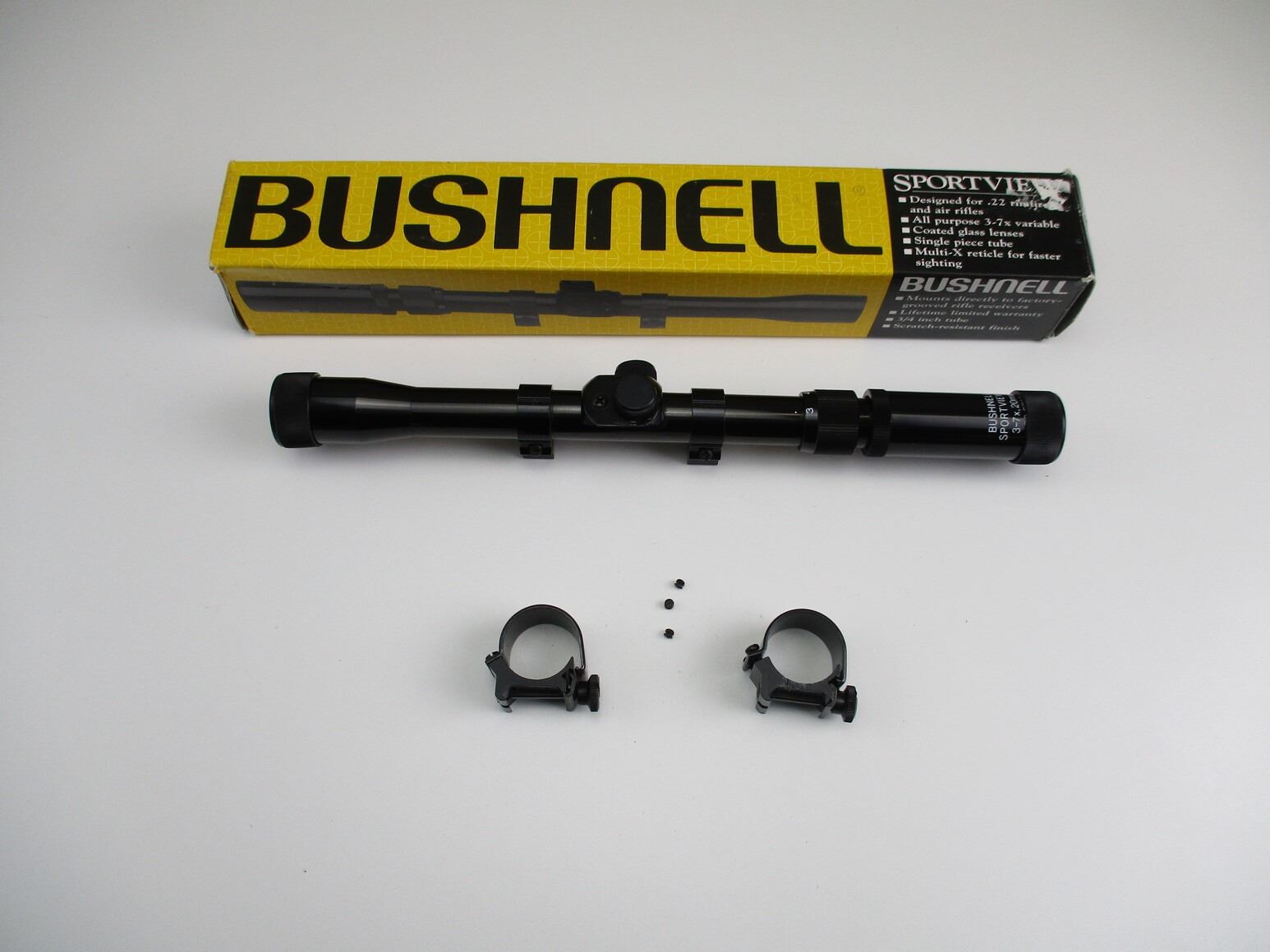 BUSHNELL SPORTVIEW 3-7X 20 RIFLE SCOPE