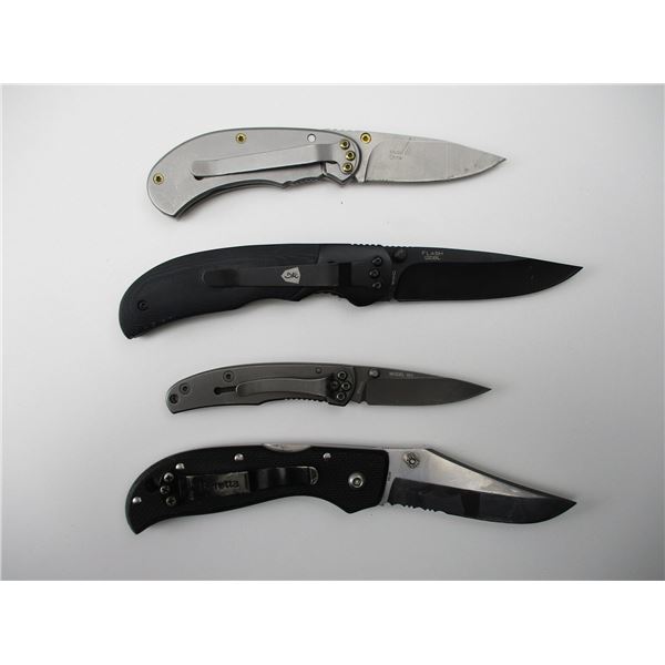 ASSORTED BROWNING FOLDING KNIVES
