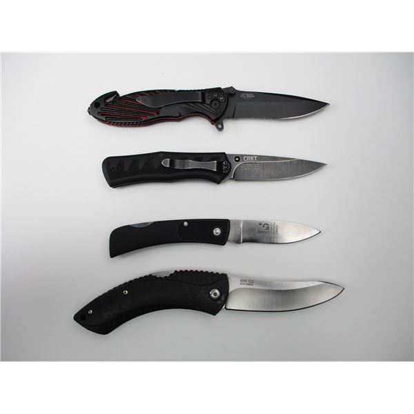 ASSORTED FOLDING KNIVES