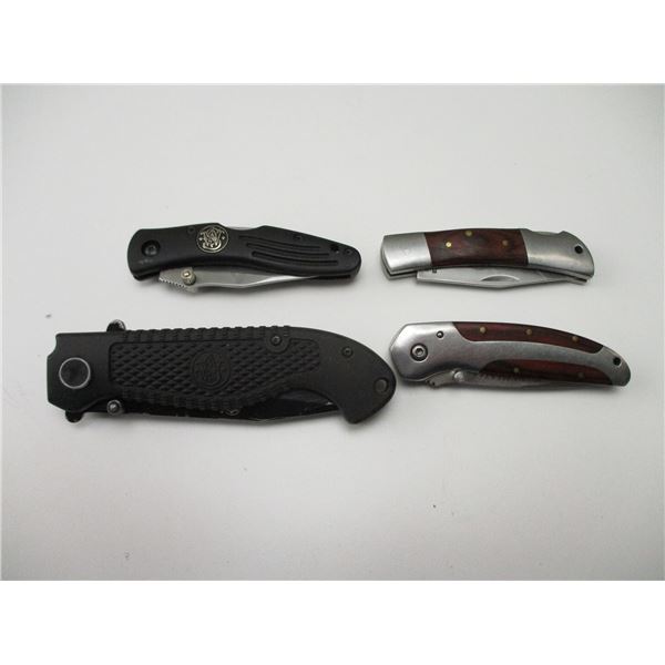 ASSORTED FOLDING KNIVES