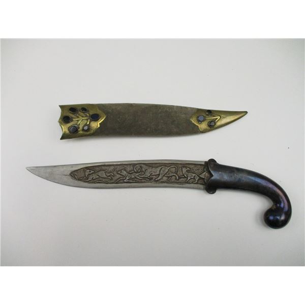 INDIAN KHANJAR STYLE DAGGER