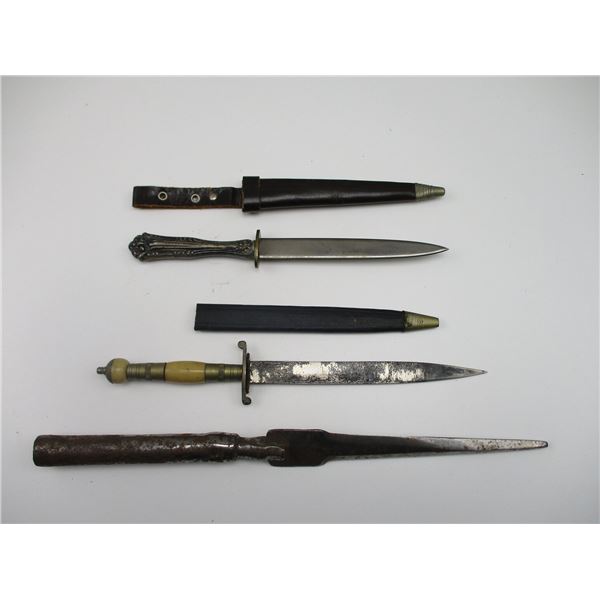 ASSORTED DAGGERS ETC