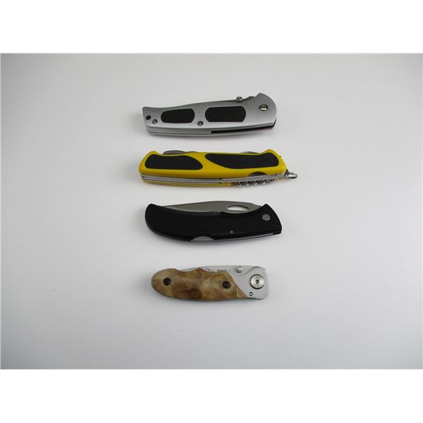ASSORTED FOLDING KNIVES