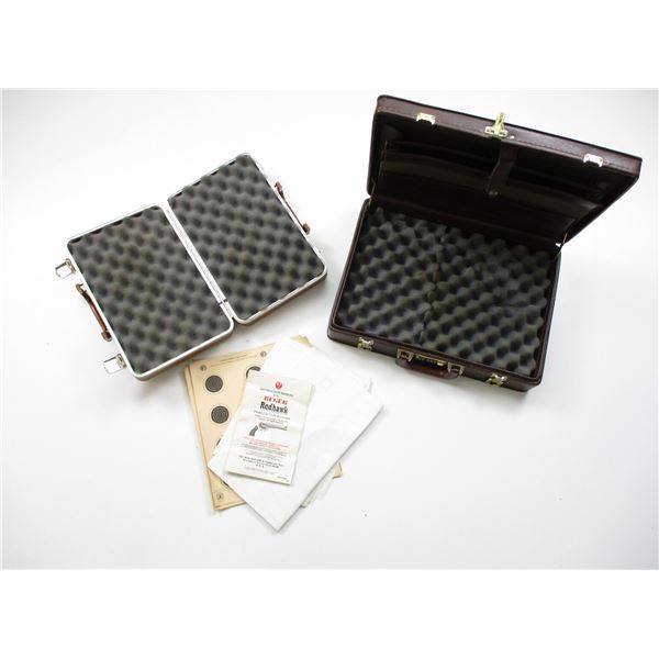 ASSORTED HANDGUN HARD CASES ETC