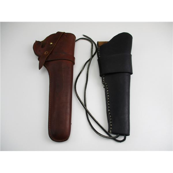 ASSORTED REVOLVER STYLE HOLSTERS