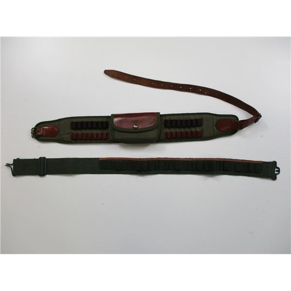 ASSORTED AMMO BELTS