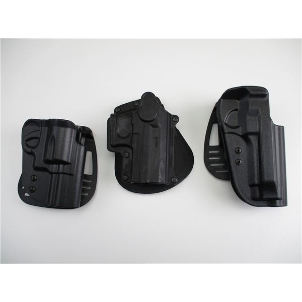 ASSORTED POLYMER HOLSTERS