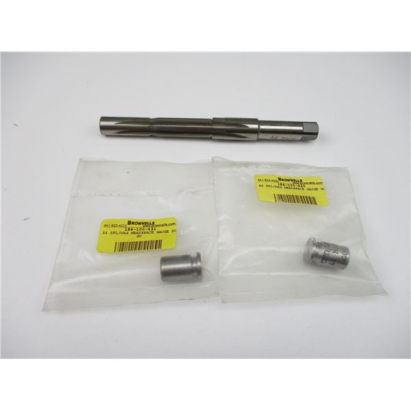 GUNSMITH .44 MAG REAMER + GAUGES