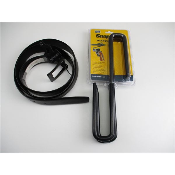 SNAP SAFE HANDGUN HANGERS ETC