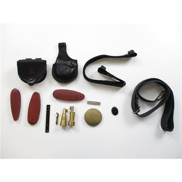 ASSORTED BLACK POWDER ACCESSORIES ETC