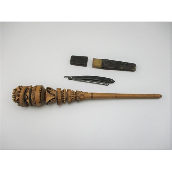 AFRICAN SCEPTRE & RAZER BLADE