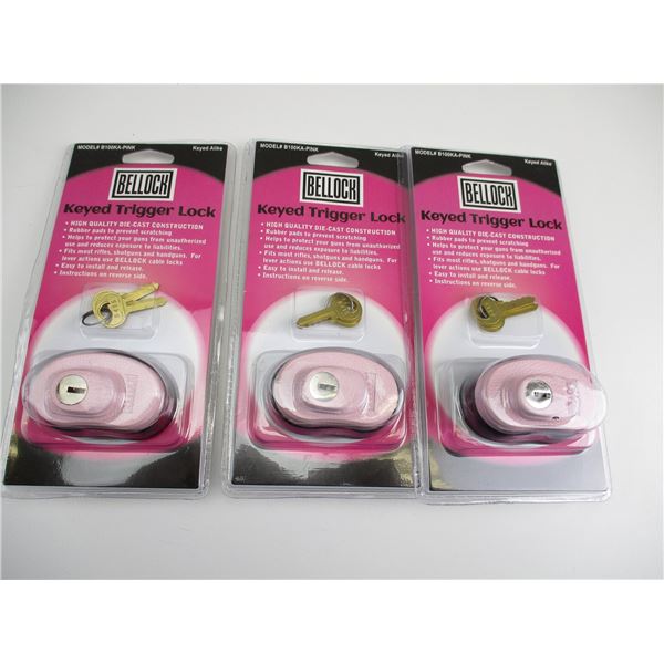 BELLLOCK KEYED TRIGGER LOCKS