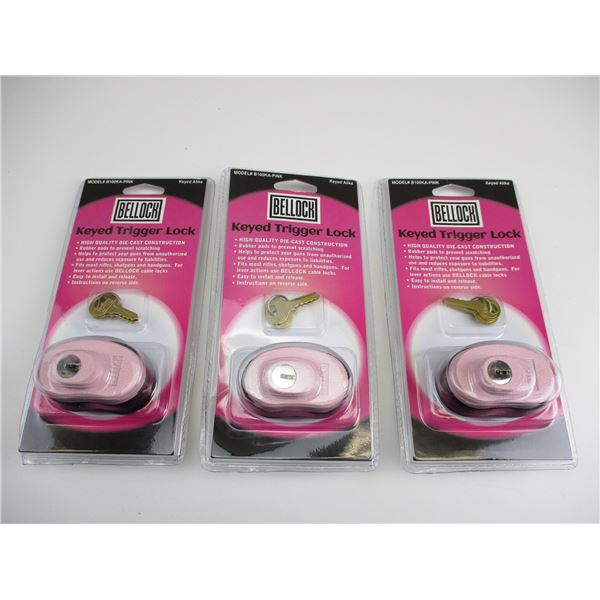 BELLLOCK KEYED TRIGGER LOCKS