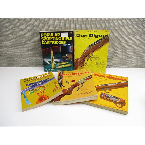 ASSORTED GUN DIGEST BOOKS