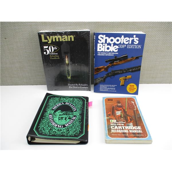 ASSORTED RELOADING BOOKS