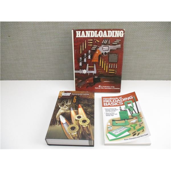 ASSORTED RELOADING BOOKS