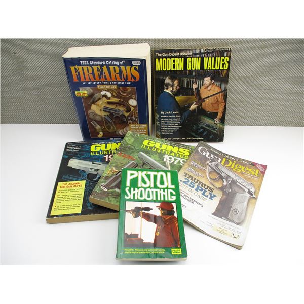 ASSORTED FIREARM BOOKS