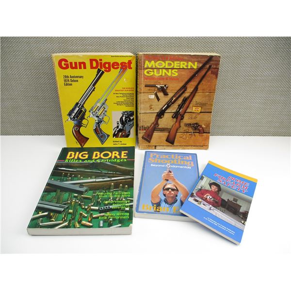 ASSORTED FIREARM BOOKS