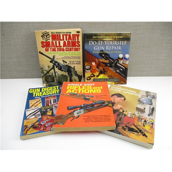 ASSORTED FIREARM BOOKS