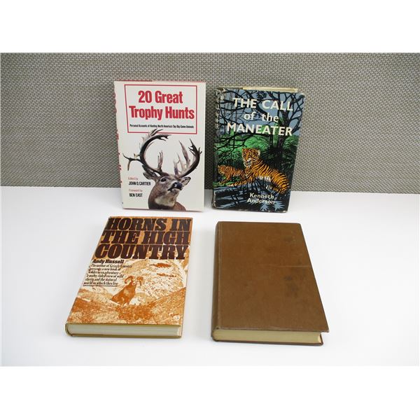 ASSORTED HUNTING BOOKS