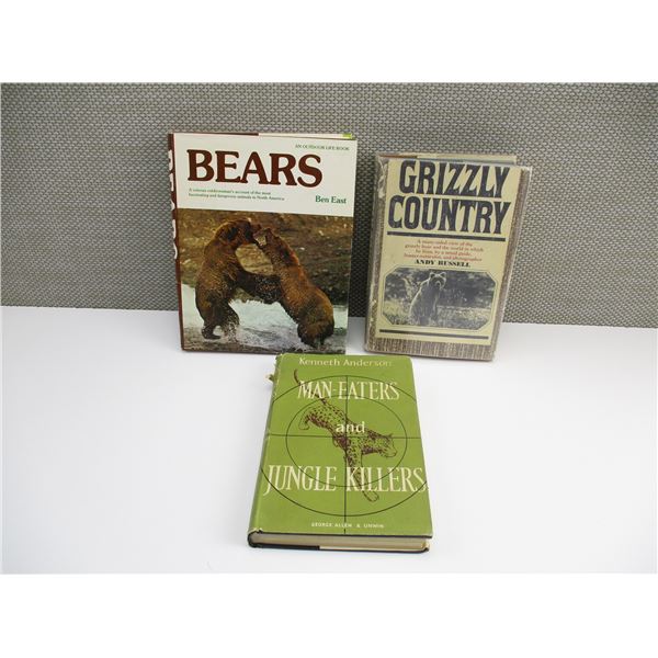 ASSORTED GRIZZLY / MAN-EATER BOOKS
