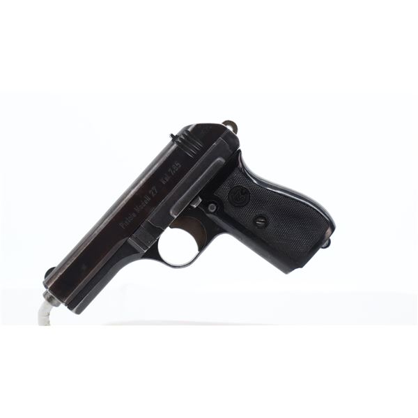 CZ, MODEL: 27, CALIBER: 7.65MM