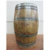 Image 2 : Refinished Oak Whiskey Barrel- 37" X 25"