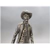 Image 2 : Resin Cowboy Statue- 18" X 19" Base
