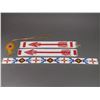 Image 1 : 3 Contemporary Hand Beaded Straps And A Necklace