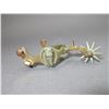 Image 7 : Anchor Marked Horsehead Spurs- Hercules Bronze- 2" Shank- 10 Point Rowels