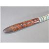 Image 3 : Beaded Pipe/ Tomahawk Combo- 7" Head- 23" Leather Wrapped Dotted Handle