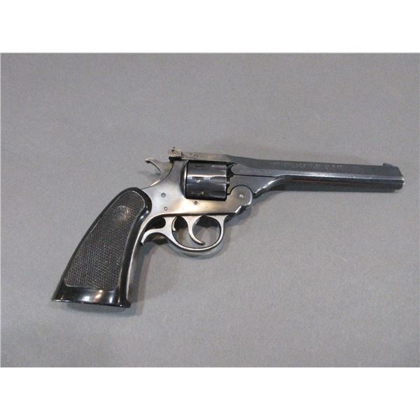 H+R Sportsman Top Break Revolver- .22 LR- 6" Barrel- 9 Shot- Fair Condition- #A6468
