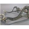 Image 3 : Marked B-C Silver Overlaid Bit- Fresno Cheek- Copper Inlaid Frog Mouth- Slobber Bar- Rein Chain Swiv