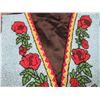 Image 4 : Ladies Floral Beaded Western Vest- Shell Buttons- 20" X 16"- Stand Not Included