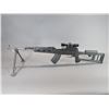 Image 10 : Russian SKS Semi-Automatic Rifle- 7.62 X 39- 20.5" Barrel- 4X28 Scope- Bipod- Elevation Sights- Good