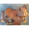 Image 3 : 14" Saddle- Tooled- Rough Sheepskin- Fair Condition