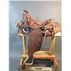 Image 6 : 14" Saddle- Tooled- Rough Sheepskin- Fair Condition