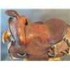 Image 7 : 14" Saddle- Tooled- Rough Sheepskin- Fair Condition