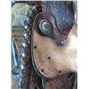 Image 6 : 14.5" Padded Seat Saddle- Tooled- Decent Sheepskin- Conchos- Damaged Horn- Been Modified- Fair Condi
